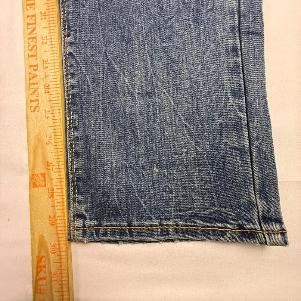 Denizen from Levis 216 Skinny Fit Mens Jeans 36x30 Blue Stretch Denim Pants